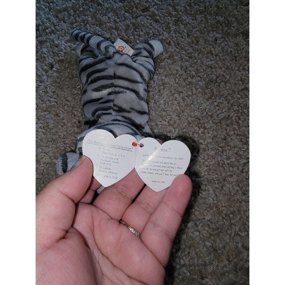 NWT BEANIE BABIES Prance the Cat Rare Find - Picture 4 of 5